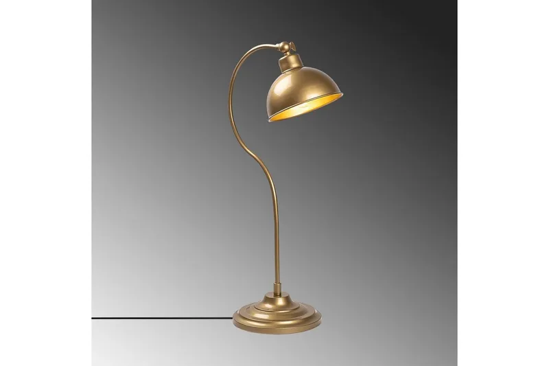 Bordlampe Moonridge Gull - Gull - Belysning - Innendørsbelysning & Lamper - Soveromslampe - Sengelamper - Nattbordslampe stående