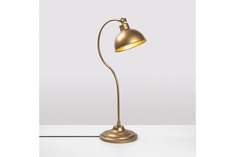 Bordlampe Moonridge Gull - Gull - Belysning - Innendørsbelysning & Lamper - Soveromslampe - Sengelamper - Nattbordslampe stående