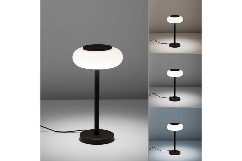 Bordlampe Q-Etienne - 20x38x20 cm - Belysning - Innendørsbelysning & Lamper - Soveromslampe - Sengelamper - Nattbordslampe stående
