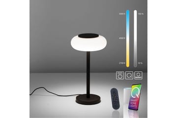 Bordlampe Q-Etienne - 20x38x20 cm - Belysning - Innendørsbelysning & Lamper - Soveromslampe - Sengelamper - Nattbordslampe stående
