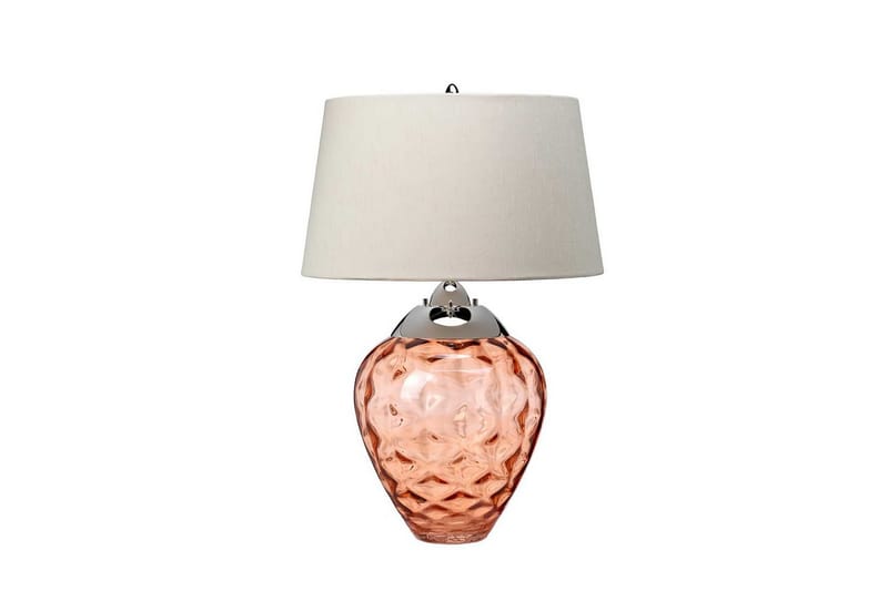 Bordlampe Quintiesse Samara Lakserosa - Lakserosa - Belysning - Innendørsbelysning & Lamper - Soveromslampe - Sengelamper - Nattbordslampe stående