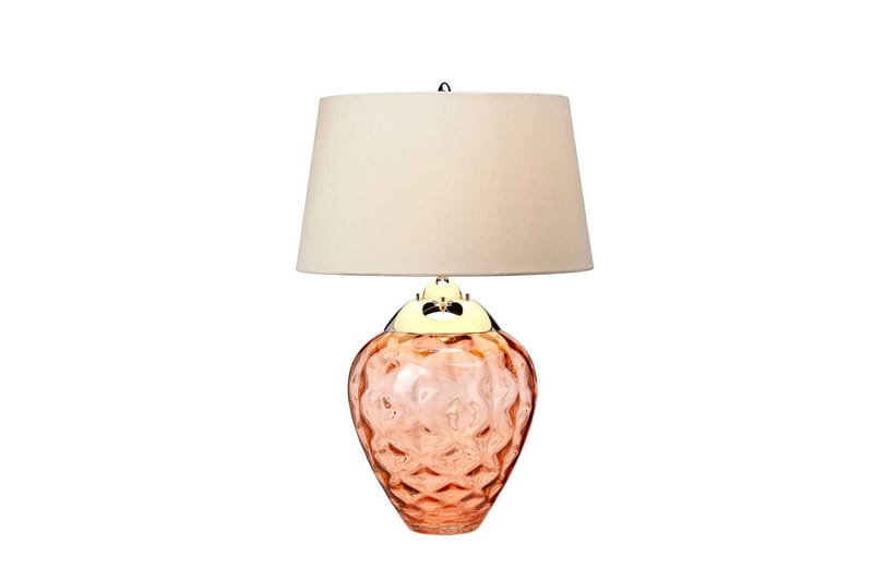 Bordlampe Quintiesse Samara Lakserosa - Lakserosa - Belysning - Innendørsbelysning & Lamper - Soveromslampe - Sengelamper - Nattbordslampe stående