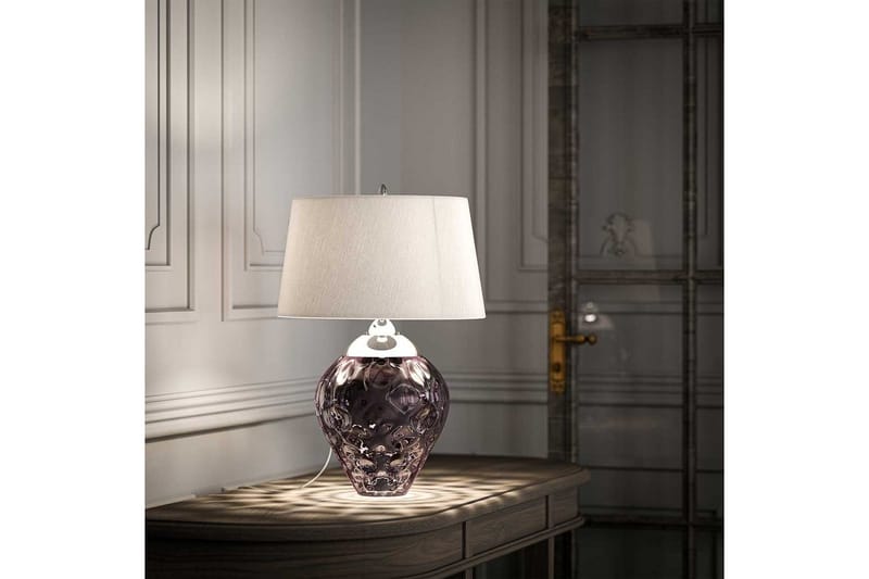 Bordlampe Quintiesse Samara Plomme - Plomme - Belysning - Innendørsbelysning & Lamper - Soveromslampe - Sengelamper - Nattbordslampe stående