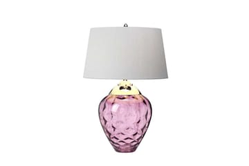 Bordlampe Quintiesse Samara Plomme - Plomme - Belysning - Innendørsbelysning & Lamper - Soveromslampe - Sengelamper - Nattbordslampe stående