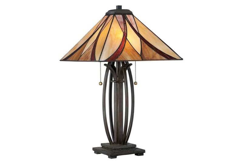 Bordlampe Quoizel Asheville - Belysning - Innendørsbelysning & Lamper - Soveromslampe - Sengelamper - Nattbordslampe stående