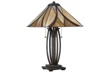 Bordlampe Quoizel Asheville - Belysning - Innendørsbelysning & Lamper - Soveromslampe - Sengelamper - Nattbordslampe stående