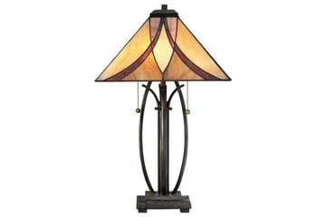 Bordlampe Quoizel Asheville - Belysning - Innendørsbelysning & Lamper - Soveromslampe - Sengelamper - Nattbordslampe stående