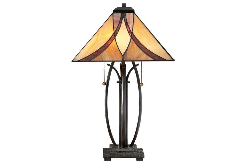 Bordlampe Quoizel Asheville - Belysning - Innendørsbelysning & Lamper - Soveromslampe - Sengelamper - Nattbordslampe stående