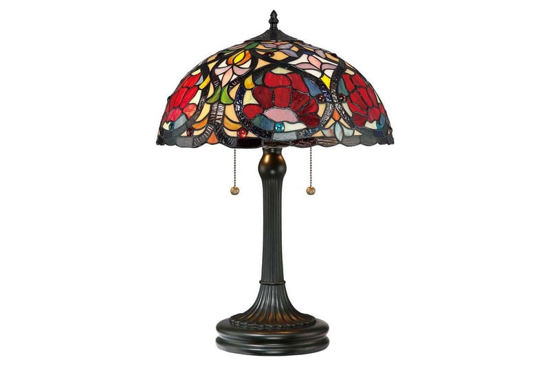Bordlampe Quoizel Larissa - Belysning - Innendørsbelysning & Lamper - Soveromslampe - Sengelamper - Nattbordslampe stående