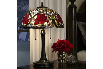 Bordlampe Quoizel Larissa - Belysning - Innendørsbelysning & Lamper - Soveromslampe - Sengelamper - Nattbordslampe stående