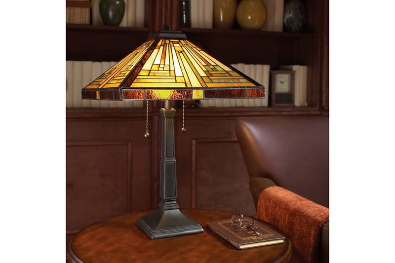 Bordlampe Quoizel Stephen - Belysning - Innendørsbelysning & Lamper - Soveromslampe - Sengelamper - Nattbordslampe stående