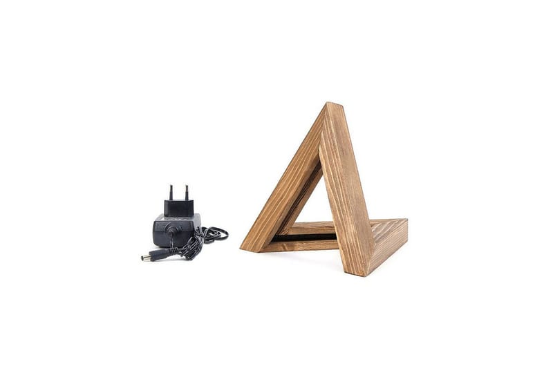 Bordlampe Quorana Brun - Brun - Belysning - Innendørsbelysning & Lamper - Soveromslampe - Sengelamper - Nattbordslampe stående