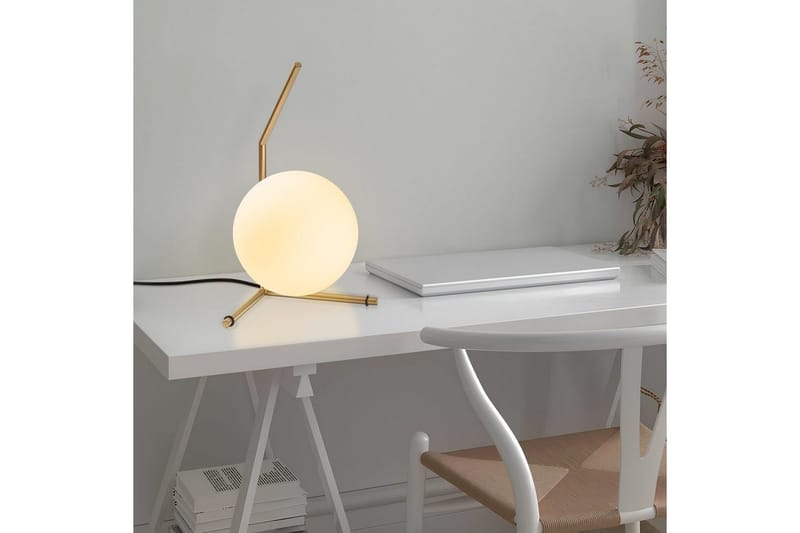 Bordlampe Rathi Gull - Gull - Belysning - Innendørsbelysning & Lamper - Soveromslampe - Sengelamper - Nattbordslampe stående