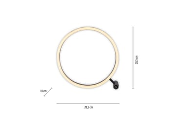 Bordlampe Ritus - 10x28,5x28,5 cm - Belysning - Innendørsbelysning & Lamper - Soveromslampe - Sengelamper - Nattbordslampe stående