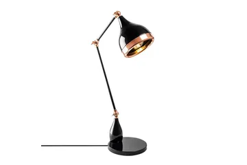 Bordlampe Sood Svart / Kobber - Bronse/Svart - Belysning - Innendørsbelysning & Lamper - Soveromslampe - Sengelamper - Nattbordslampe stående