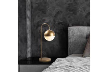 Bordlampe Soona Gull - Gull - Belysning - Innendørsbelysning & Lamper - Soveromslampe - Sengelamper - Nattbordslampe stående