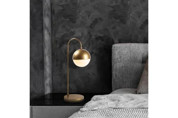 Bordlampe Soona Gull - Gull - Belysning - Innendørsbelysning & Lamper - Soveromslampe - Sengelamper - Nattbordslampe stående