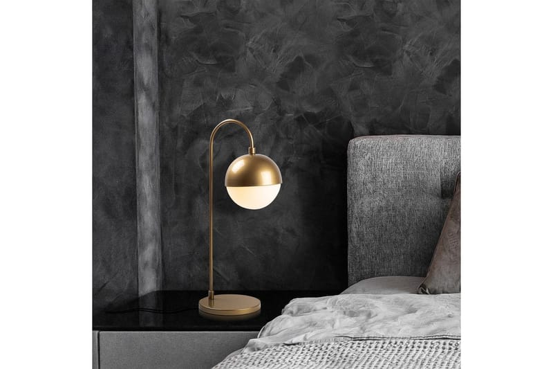 Bordlampe Soona Gull - Gull - Belysning - Innendørsbelysning & Lamper - Soveromslampe - Sengelamper - Nattbordslampe stående