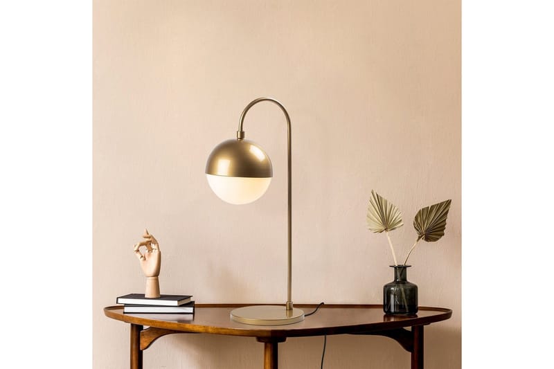 Bordlampe Soona Gull - Gull - Belysning - Innendørsbelysning & Lamper - Soveromslampe - Sengelamper - Nattbordslampe stående