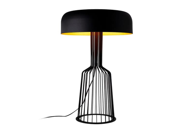 Bordlampe Sourab Embedrant Svart / Gull, Gull/Svart