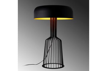 Bordlampe Sourab Embedrant Svart / Gull - Gull/Svart - Belysning - Innendørsbelysning & Lamper - Soveromslampe - Sengelamper - Nattbordslampe stående