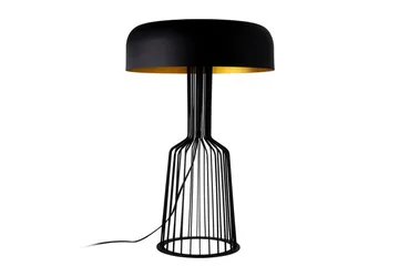 Bordlampe Sourab Embedrant Svart / Gull - Gull/Svart - Belysning - Innendørsbelysning & Lamper - Soveromslampe - Sengelamper - Nattbordslampe stående