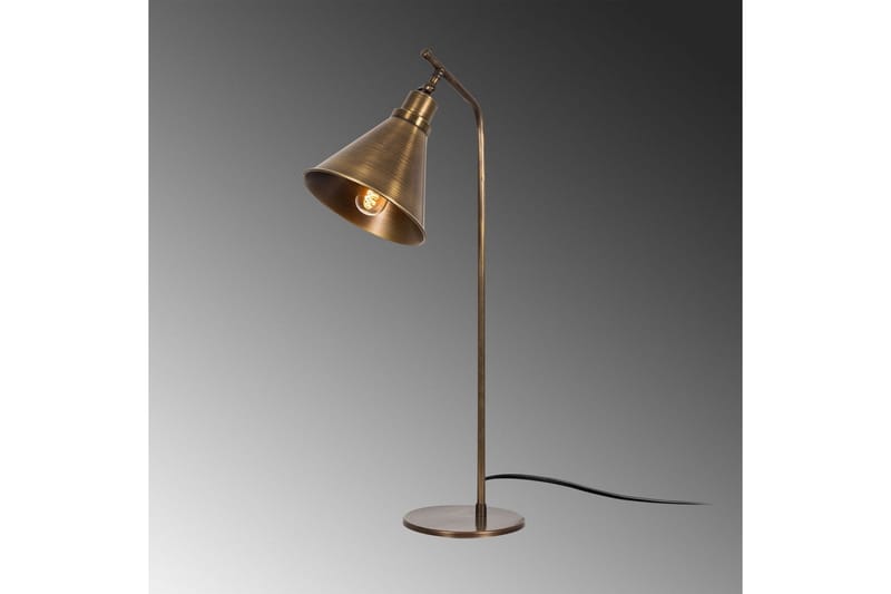 Bordlampe Sugana Flix Vintage - Kobber - Belysning - Innendørsbelysning & Lamper - Soveromslampe - Sengelamper - Nattbordslampe stående