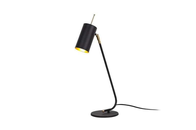 Bordlampe Sugana Glim Svart / Gull - Gull/Svart - Belysning - Innendørsbelysning & Lamper - Soveromslampe - Sengelamper - Nattbordslampe stående