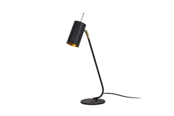 Bordlampe Sugana Glim Svart / Gull - Gull/Svart - Belysning - Innendørsbelysning & Lamper - Soveromslampe - Sengelamper - Nattbordslampe stående