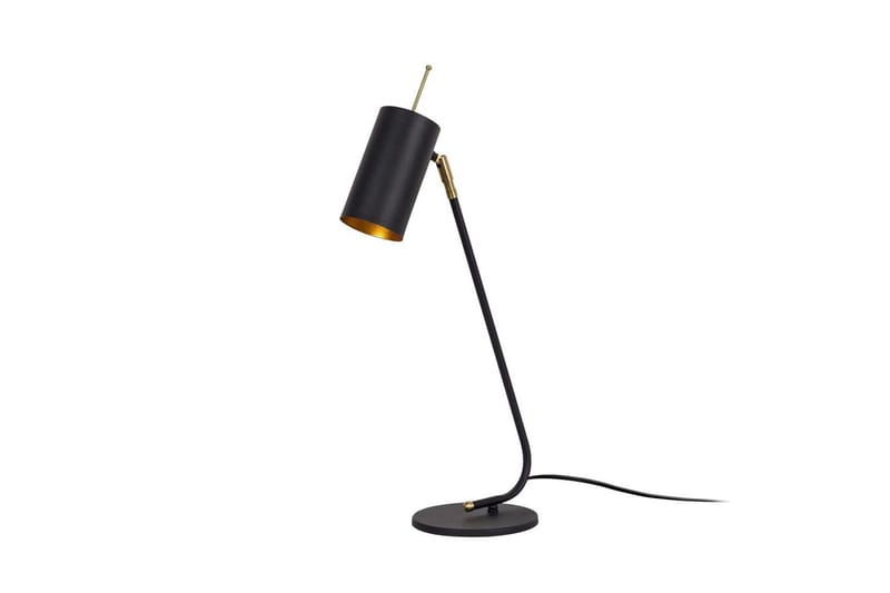 Bordlampe Sugana Glim Svart / Gull - Gull/Svart - Belysning - Innendørsbelysning & Lamper - Soveromslampe - Sengelamper - Nattbordslampe stående