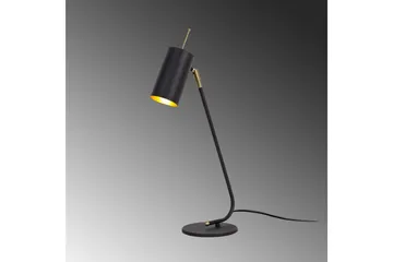 Bordlampe Sugana Glim Svart / Gull - Gull/Svart - Belysning - Innendørsbelysning & Lamper - Soveromslampe - Sengelamper - Nattbordslampe stående