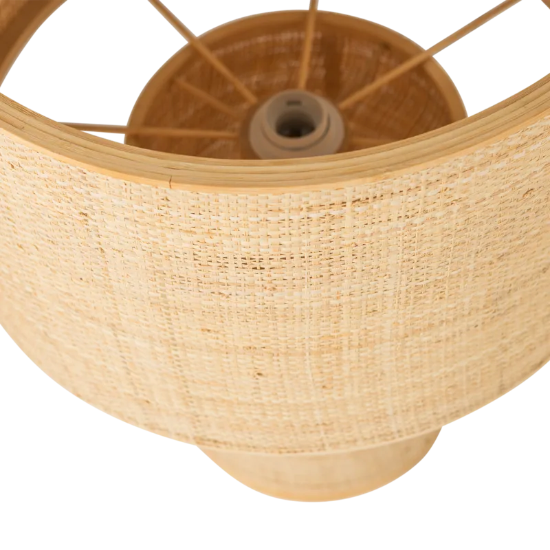 Bordlampe Syro 42 cm - Natur - Belysning - Innendørsbelysning & Lamper - Soveromslampe - Sengelamper - Nattbordslampe stående