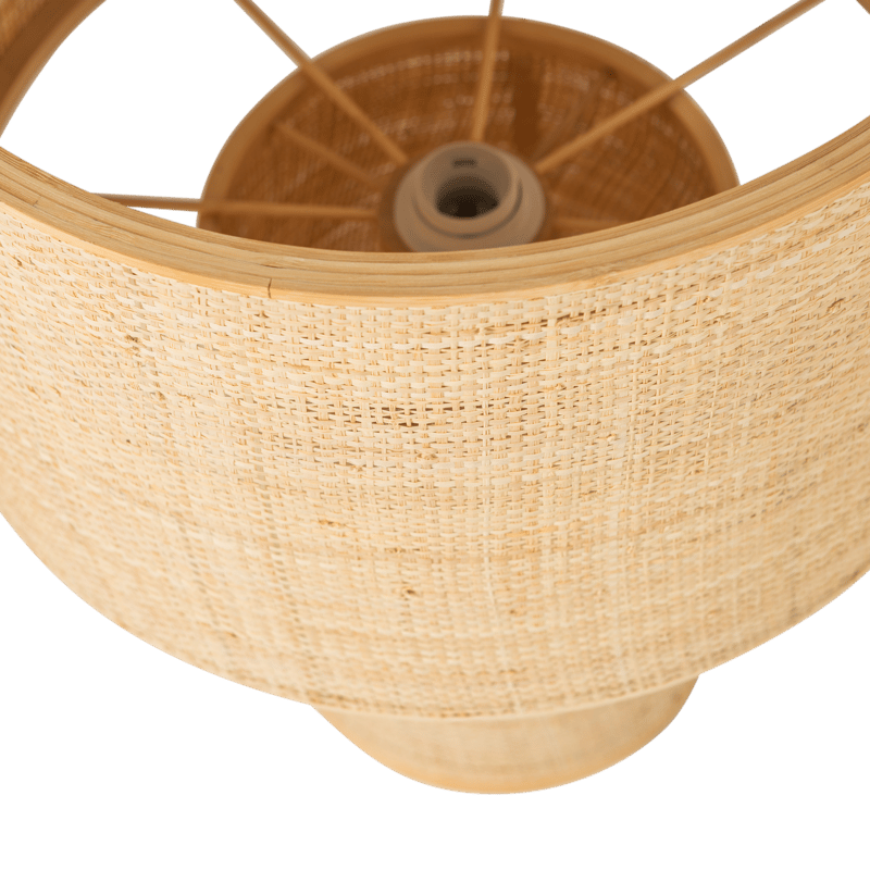 Bordlampe Syro 42 cm - Natur - Belysning - Innendørsbelysning & Lamper - Soveromslampe - Sengelamper - Nattbordslampe stående