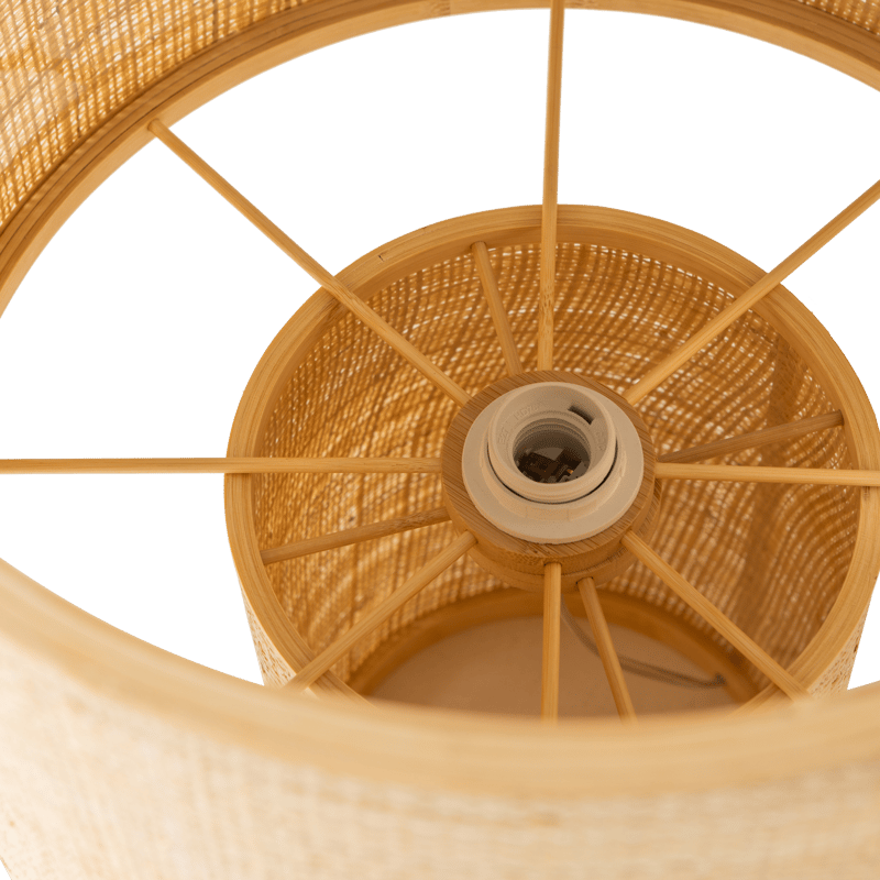 Bordlampe Syro 42 cm - Natur - Belysning - Innendørsbelysning & Lamper - Soveromslampe - Sengelamper - Nattbordslampe stående