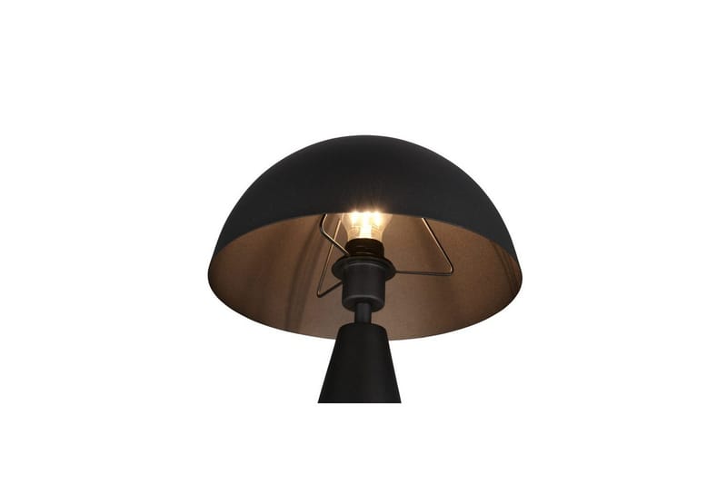 Bordlampe TRIO Alfie Matt svart - Matt svart - Belysning - Innendørsbelysning & Lamper - Soveromslampe - Sengelamper - Nattbordslampe stående