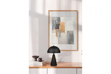 Bordlampe TRIO Alfie Matt svart - Matt svart - Belysning - Innendørsbelysning & Lamper - Soveromslampe - Sengelamper - Nattbordslampe stående