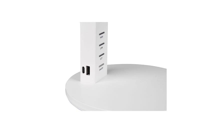 Bordlampe TRIO Ava Matt hvit - Matt hvit - Belysning - Innendørsbelysning & Lamper - Soveromslampe - Sengelamper - Nattbordslampe stående