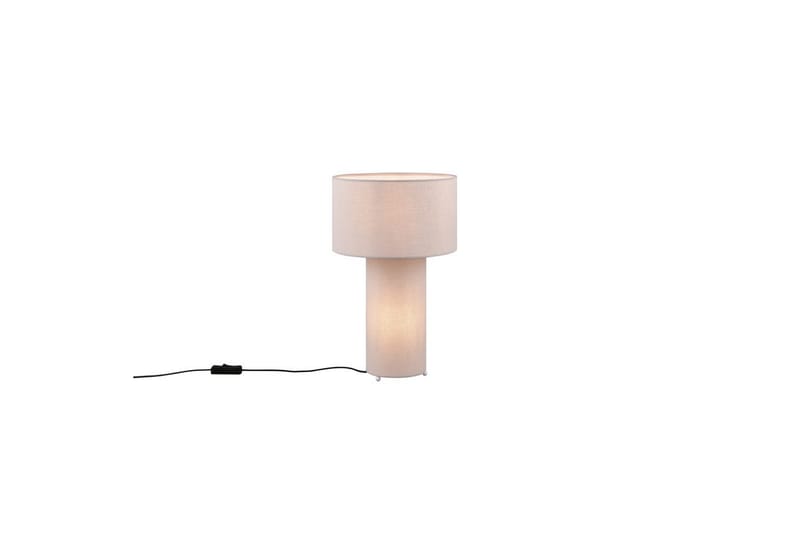 Bordlampe TRIO Bale Grå - Grå - Belysning - Innendørsbelysning & Lamper - Soveromslampe - Sengelamper - Nattbordslampe stående