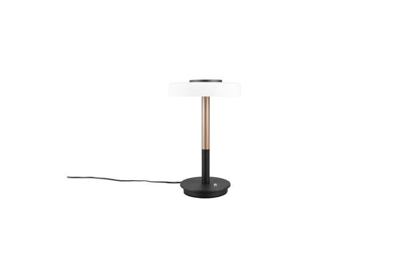 Bordlampe TRIO Celeste Matt svart/hvit/kaffebrun - Matt svart/hvit/kaffebrun - Belysning - Innendørsbelysning & Lamper - Soveromslampe - Sengelamper - Nattbordslampe stående
