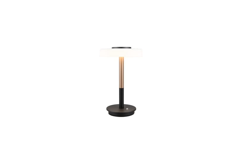 Bordlampe TRIO Celeste Matt svart/hvit/kaffebrun - Matt svart/hvit/kaffebrun - Belysning - Innendørsbelysning & Lamper - Soveromslampe - Sengelamper - Nattbordslampe stående