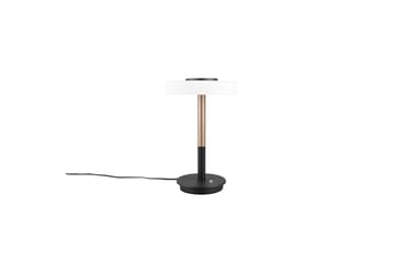 Bordlampe TRIO Celeste Matt svart/hvit/kaffebrun - Matt svart/hvit/kaffebrun - Belysning - Innendørsbelysning & Lamper - Soveromslampe - Sengelamper - Nattbordslampe stående