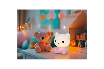 Bordlampe TRIO Cutie Rosa - Rosa - Belysning - Innendørsbelysning & Lamper - Soveromslampe - Sengelamper - Nattbordslampe stående