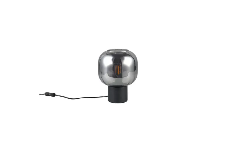 Bordlampe TRIO Diva Matt svart/krom - Matt svart/krom - Belysning - Innendørsbelysning & Lamper - Soveromslampe - Sengelamper - Nattbordslampe stående