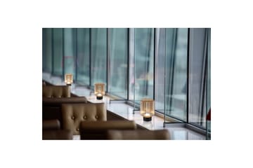Bordlampe TRIO Earl Matt svart/amber - Matt svart/amber - Belysning - Innendørsbelysning & Lamper - Soveromslampe - Sengelamper - Nattbordslampe stående