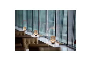 Bordlampe TRIO Earl Matt svart/amber - Matt svart/amber - Belysning - Innendørsbelysning & Lamper - Soveromslampe - Sengelamper - Nattbordslampe stående