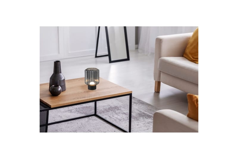 Bordlampe TRIO Earl Matt svart/røyk - Matt svart/røyk - Belysning - Innendørsbelysning & Lamper - Soveromslampe - Sengelamper - Nattbordslampe stående