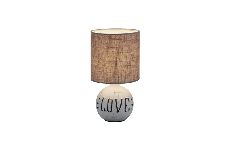 Bordlampe TRIO Esna LOVE, LOVE