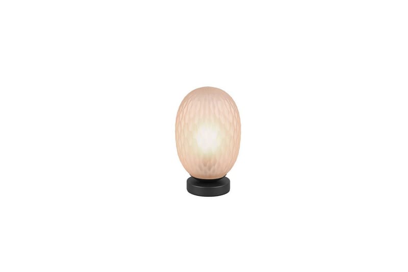 Bordlampe TRIO Facette Matt svart/amber - Matt svart/amber - Belysning - Innendørsbelysning & Lamper - Soveromslampe - Sengelamper - Nattbordslampe stående