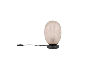 Bordlampe TRIO Facette Matt svart/amber - Matt svart/amber - Belysning - Innendørsbelysning & Lamper - Soveromslampe - Sengelamper - Nattbordslampe stående