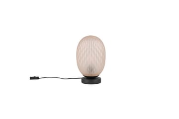 Bordlampe TRIO Facette Matt svart/amber - Matt svart/amber - Belysning - Innendørsbelysning & Lamper - Soveromslampe - Sengelamper - Nattbordslampe stående